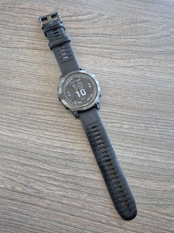 Garmin fénix 7 PRO Sapphire Solar, Carbon gray, Black band - 7