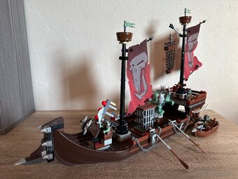Lego Castle 7048 Troll Warship s navodom - 7