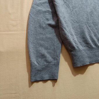 Polo Ralph Lauren 100% merino wool sivý vlnený sveter XL - 7