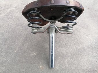 Predám sedadlo Tourist na starý historický bicykel - 7
