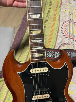 2012 Gibson SG Standard Mahogany Burst - 7