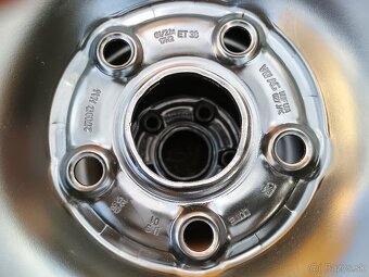 Sada kolies VW Tiguán 2, plechové disky + pneu 215/65 R17 - 7