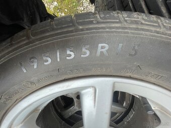 Dunlop 195/55R15 + 5x100 R15 VW Borbet - 7
