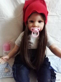 Realistická bábikav cervenej satke - 7