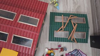 Schleich kone, stajne, dom - 7