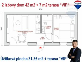 Predaj 2-izbový modulový dom - 7