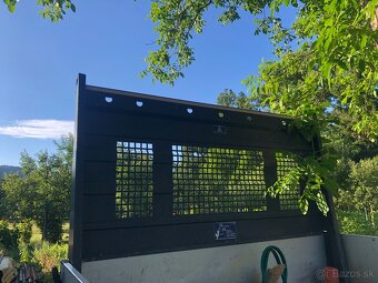 Korba valnik 4 x 2 metre, s prednym čelom a bocnicami - 7