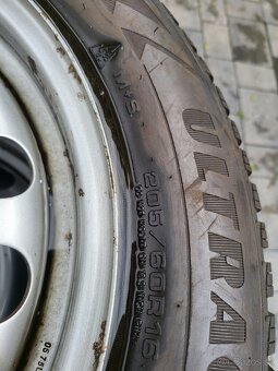 205/60 R16 Ford zimna sada 5x108 r16 + tpms senzor - 7