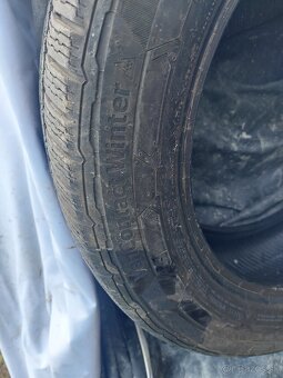 4x Zimní Continental Van 225/55 R17 109/107T 6,5mm - 7