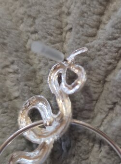 luxusné náušnice had - 7