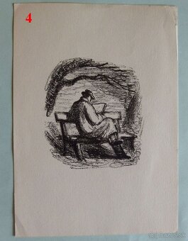 Súbor drobnej grafiky, 10. kusov. - 7