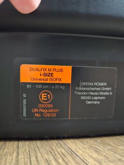 Britax romer dualfix Mplus - 7