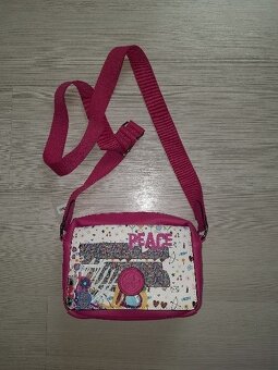 NOVÁ RIEKER Ružová crossbody kabelka s potiskom - 7
