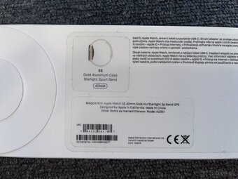Apple Watch SE 40mm Gold - 7