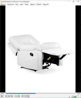 Polohovateľné-relaxačné kreslo Bergen - 7