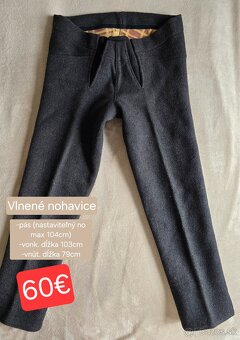 Stary kroj MUŽSKÉ KOŠELE A NOHAVICE - 7