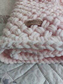 NOVÁ Broskyňová deka z Alize Puffy Fine - 7