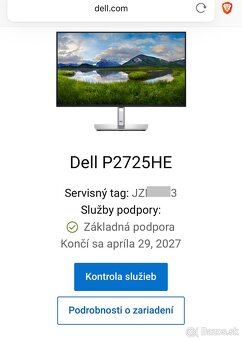 NOVÉ 27” FHD LCD Dell P2725HE USB-C Hub - 7