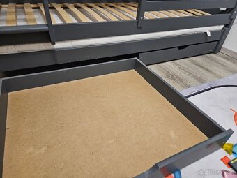 Poschodova postel siva - 7