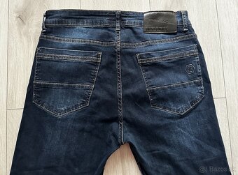 Pánske,kvalitné džínsy PHILIPP PLEIN - veľkosť 33/30 - 7