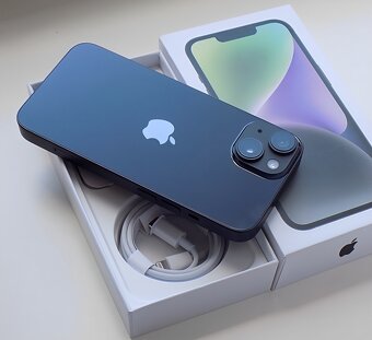 iPhone 14 Midnight BATERIE 100% TOP - 7