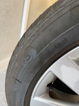 Originálne Audi disky 17“ s zimnými pneu - 7