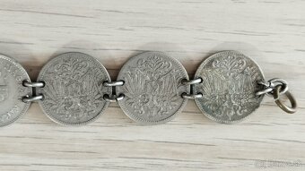 Patriotický náramek z mincí RU - 7