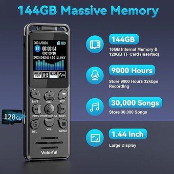 Digitálny diktafón - 7