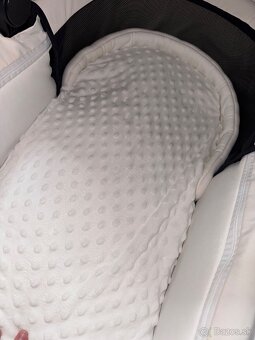 Cybex Priam 4.0 Lux Carry Cot Off White Platinum - 7