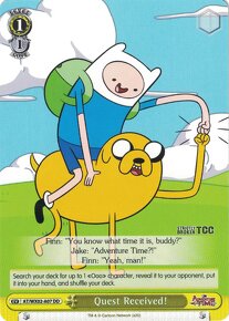 Hracie karty Adventure Time značky Weiss Schwarz - 7