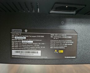 Herný 31,5 " monitor LENOVO G32QC-10, 2560x1440 px, 144 Hz - 7
