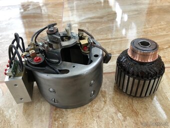 Jawa 250 / 11 pérák - zapalovanie po GO , kostra mínus pól - 7