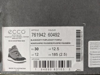 Kožené topánky Ecco 30 - 7