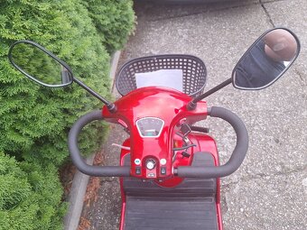 Elektrický invalidný vozík skúter moped pre seniorov - 7