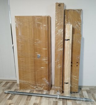 ram manzelskej postele s rostom a serv.stolikom, 160x200 cm - 7