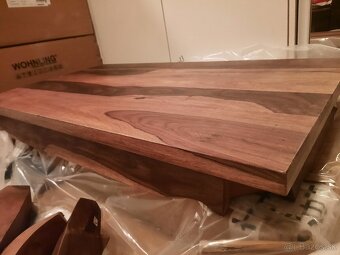 Konferenčný stolík palisander 110 cm - 7