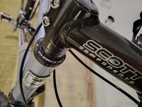 Horský Hardtail bicykel Scott - vysoká výbava - pekný stav - 7