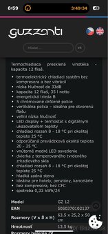 Vinotéka guzanti gz12 - 7