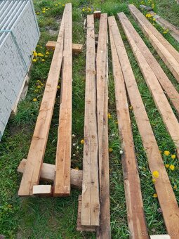 Predám drevené nosníky, hranoly - 7