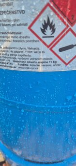 Predám 11kg. originál propánovú plnú fľašu zapečatená. - 7
