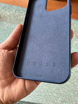 Mujjo Wallet case fullgrain leather iPhone 15 Pro Max - 7