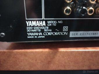 Predzosilňovač Yamaha CX-70 - 7