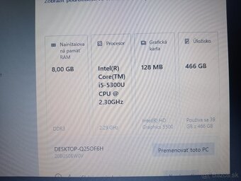 Lenovo Thinkpad t450 / Intel core i5 / 8gb ram / 500gb hdd - 7