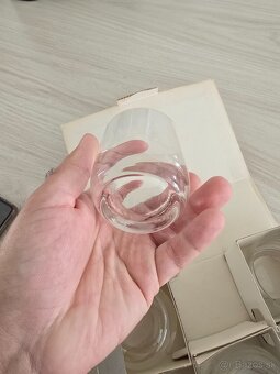 VZÁCNE vintage poháre MIRIAM z BOHEMIA CRYSTAL (6 ks) v krab - 7
