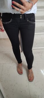 Jeans Met velkost M - 7