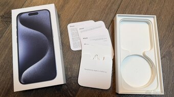 iPhone 15 Pro, Blue Titanium, 256GB - 7