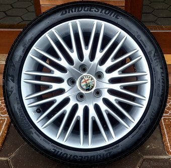 elektróny R17 5x110, orig. Alfa Romeo Giulietta, Brera, 159 - 7