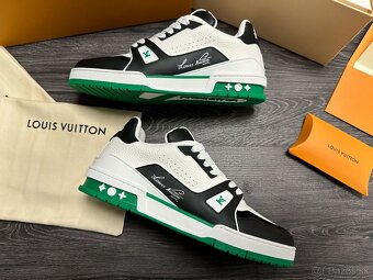 Louis Vuitton tenisky Green komplet balenie - 7