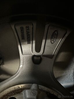 5x108 R16 7J ET50 Ford + letné 215/55 R16 Hankook - 7