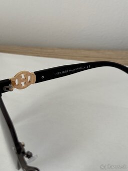 Hermes okuliare slnečné dámske cierne - 7